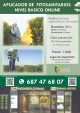 ▶️▶️ CURSO BÁSICO DE APLICADOR DE PRODUCTOS FITOSANITARIOS (ONLINE) ◀️◀️